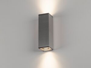 Miniaturka 4 - Kinkiet Theo UP/DOWN aluminium szczotkowane w aranżacji wnętrza