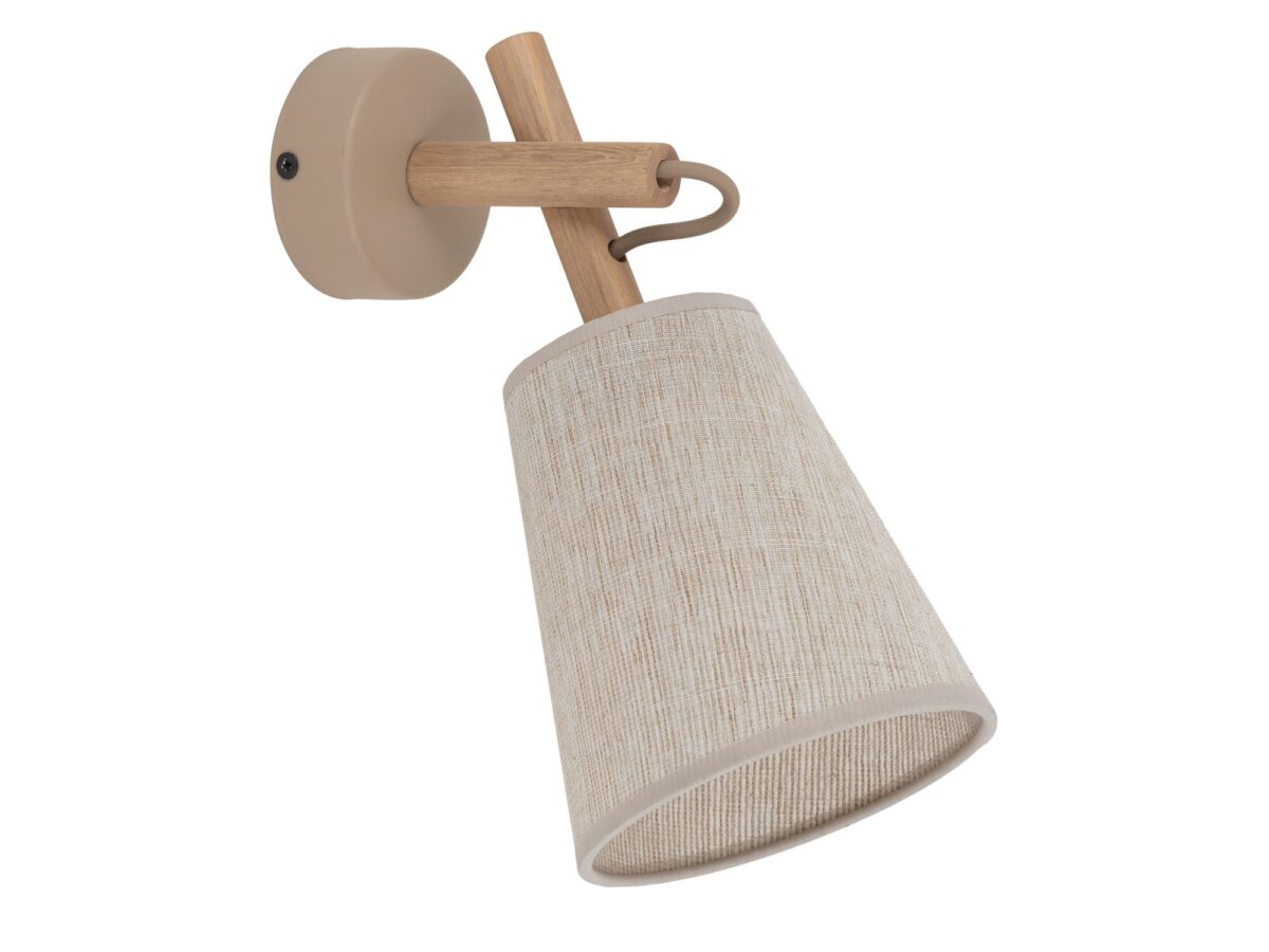 Kinkiet 1-punktowy Vaio 13,5 cm piaskowy beż