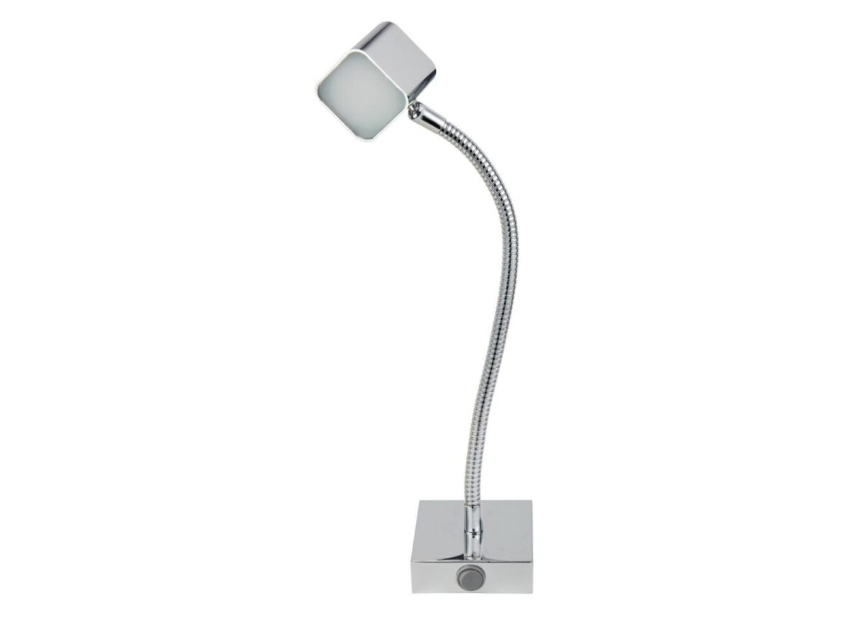 Kinkiet Virisina LED 4 W chromowany z giętkim wysięgnikiem