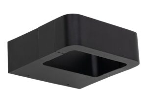 Miniaturka 4 - Kinkiet zewnętrzny Arius LED 10 W w kolorze czarnym, IP54 na białym tle