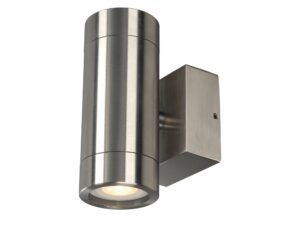 Miniaturka 3 - Kinkiet zewnętrzny Astina Steel ze stali nierdzewnej, światło góra–dół