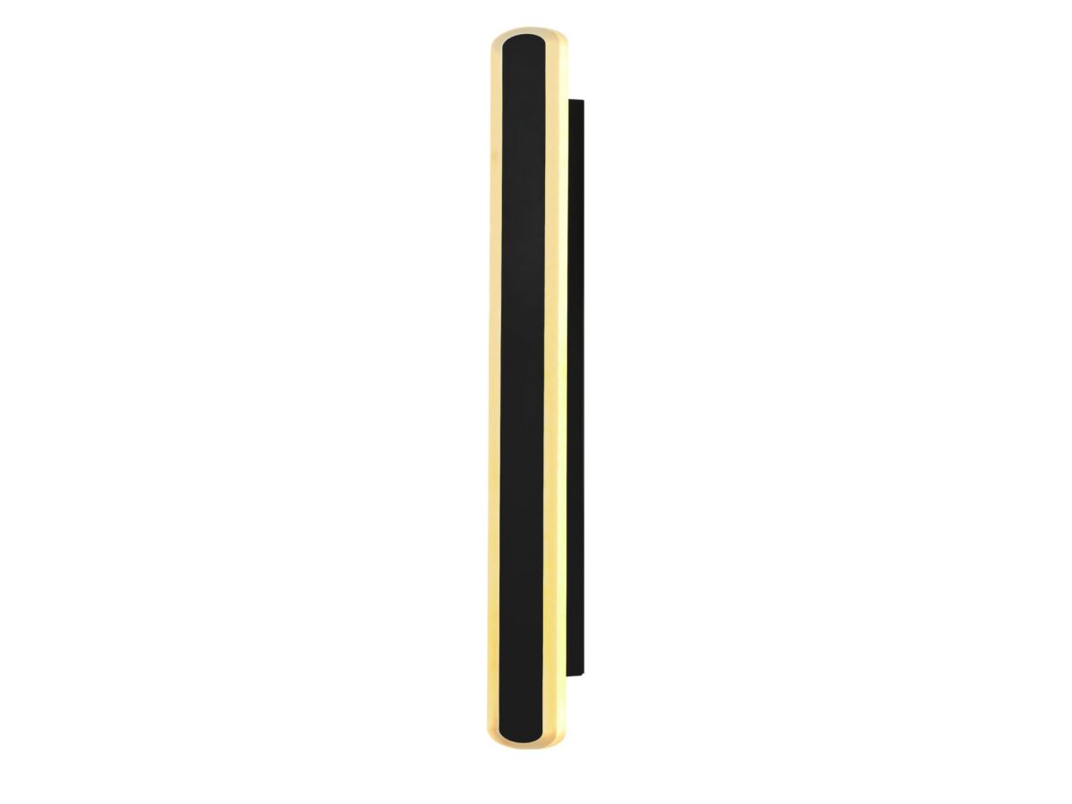 Kinkiet zewnętrzny Belemia czarny LED 60 cm IP65
