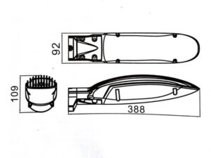 Miniaturka 4 - Kinkiet BOAT LS-LT-3A, dodatkowy widok obudowy