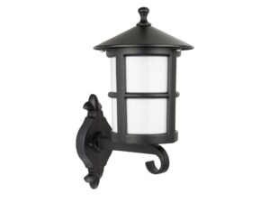 Miniaturka 9 - Kinkiet CORDOBA II K 3012/1/TD G – czarna lampa z kloszem nad wysięgnikiem