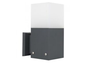 Miniaturka 2 - Kinkiet CUBE MAX antracytowy na białym tle