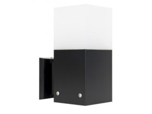 Miniaturka 1 - Kinkiet CUBE MAX czarny na białym tle