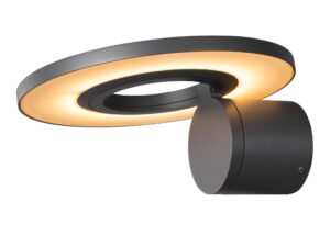 Miniaturka 7 - Kinkiet zewnętrzny I-Ring antracytowy na białym tle