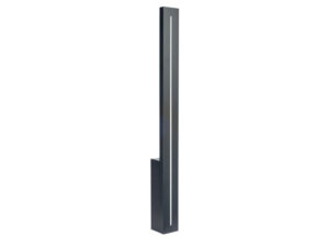 Miniaturka 5 - Kinkiet zewnętrzny LED LANGER LGD-610 – cała czarna oprawa