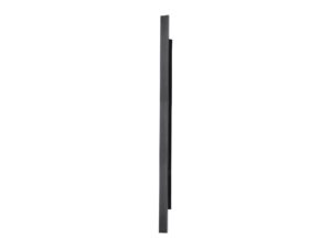 Miniaturka 1 - Kinkiet zewnętrzny LED Astarela 120 cm – czarna pionowa listwa, widok z boku