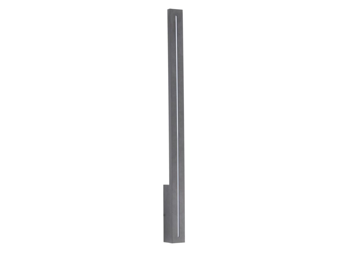 Kinkiet zewnętrzny Linea S LED 12 W 61 cm IP65 szary