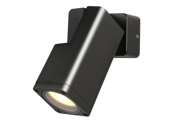 Kinkiet zewnętrzny regulowany Malidela 20 cm czarny