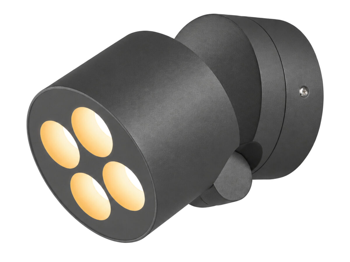 Kinkiet zewnętrzny R-Cube LED 15 W IP65 antracytowy