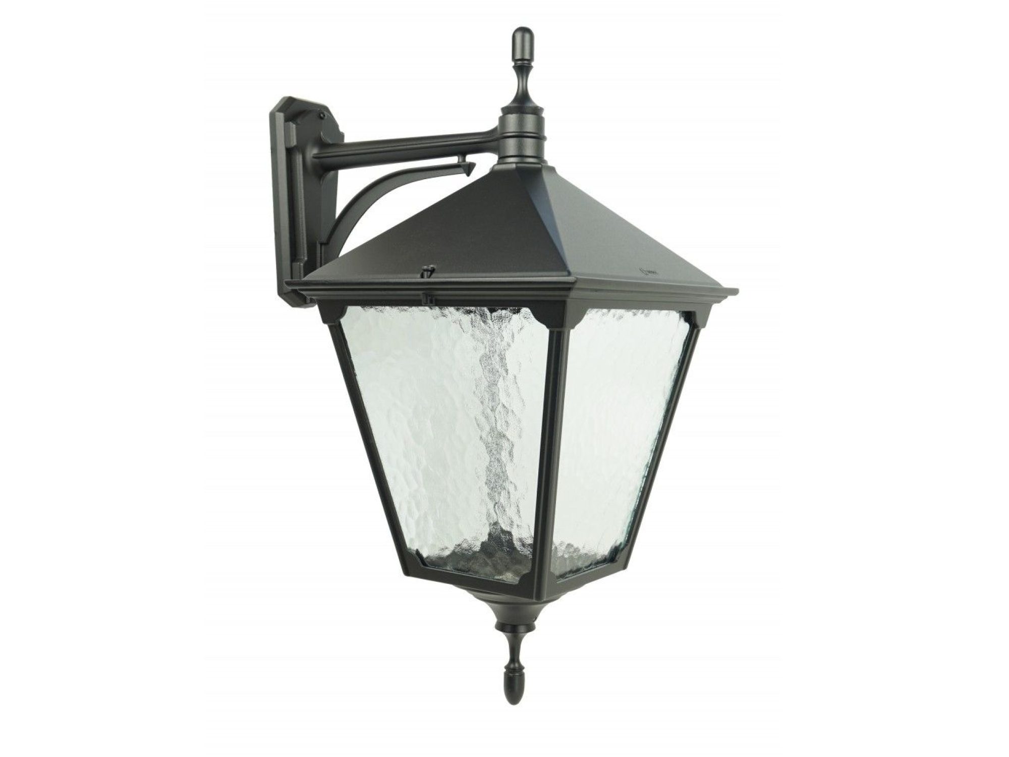 Kinkiet zewnętrzny RETRO KWADRATOWE K 3012/1/BD KW – widok z przodu