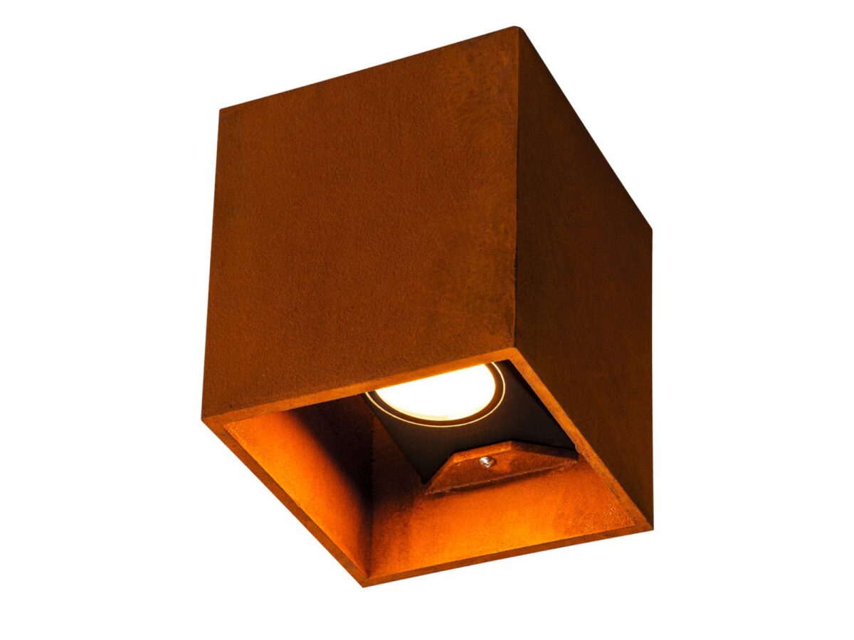 Kinkiet zewnętrzny Rusty UP/DOWN WL LED IP65 prostokątny