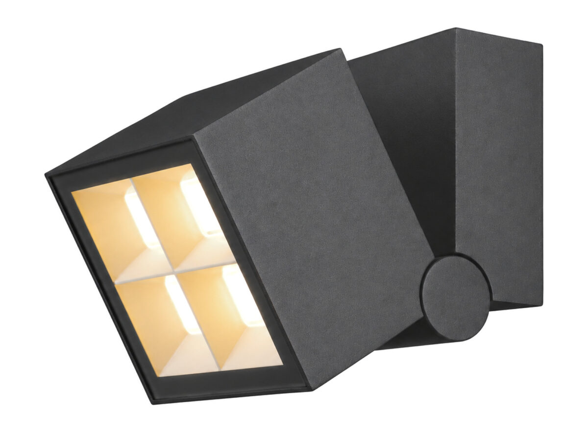 Kinkiet zewnętrzny S-Cube LED 15 W IP65 CCT antracyt