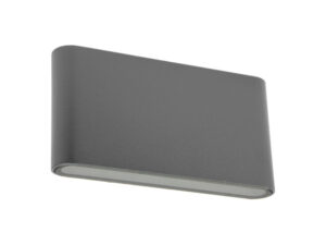 Miniaturka 5 - Kinkiet zewnętrzny SLIM M1016 DG – antracytowy widok na białym tle