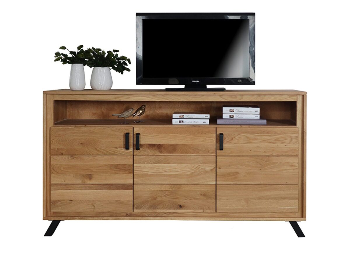 Komoda drewniana ALAMOS LOFT 163 cm