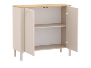 Miniaturka 2 - Komoda Castelia 103 cm z otwartymi drzwiami i półką wewnętrzną