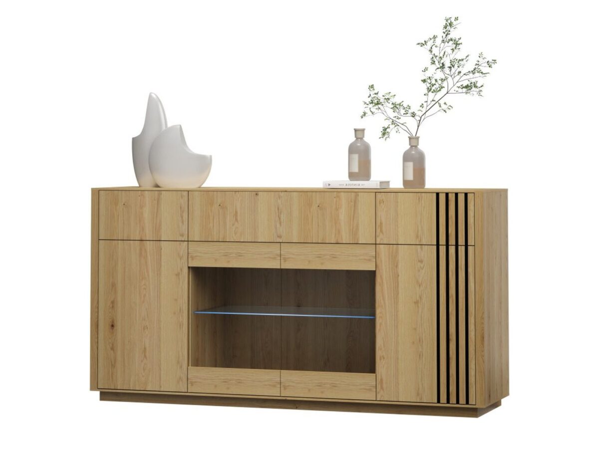 Komoda czterodrzwiowa z 3 szufladami Dorello 200 cm
