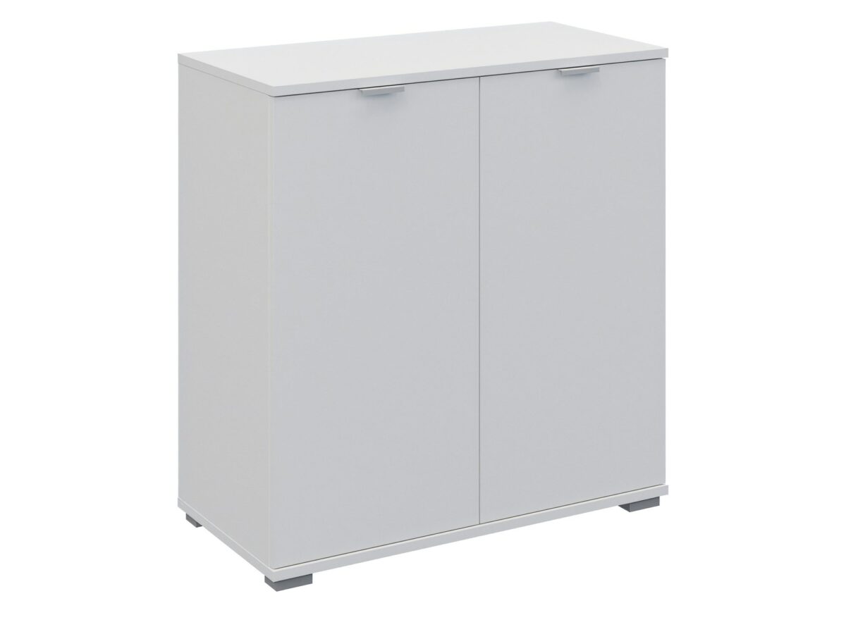 Komoda dwudrzwiowa Elaro 71 cm biała
