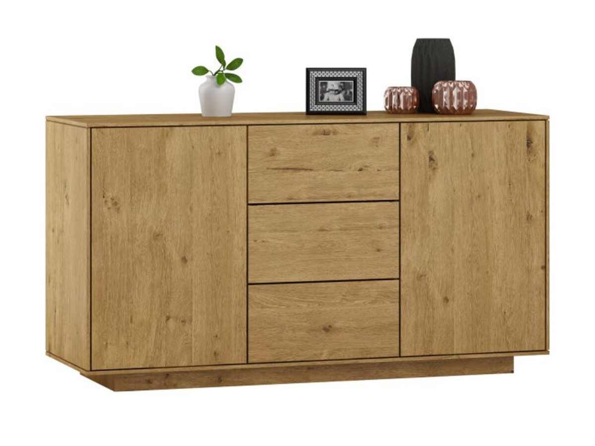Komoda dwudrzwiowa z 3 szufladami Fiorenzo 150 cm