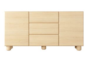 Miniaturka 6 - Komoda Faltero 160 cm dąb vicenza — widok z przodu