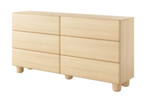 Miniaturka 2 - Komoda Faltero 160 cm – zamknięte szuflady widok pod kątem