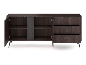 Miniaturka 1 - Komoda Gardano 195 cm – dwoje drzwi i trzy szuflady na froncie