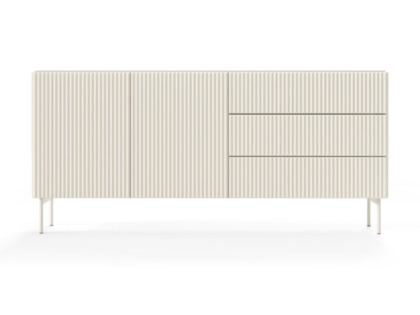 Komoda Kavessa 177 cm kaszmir – front na białym tle