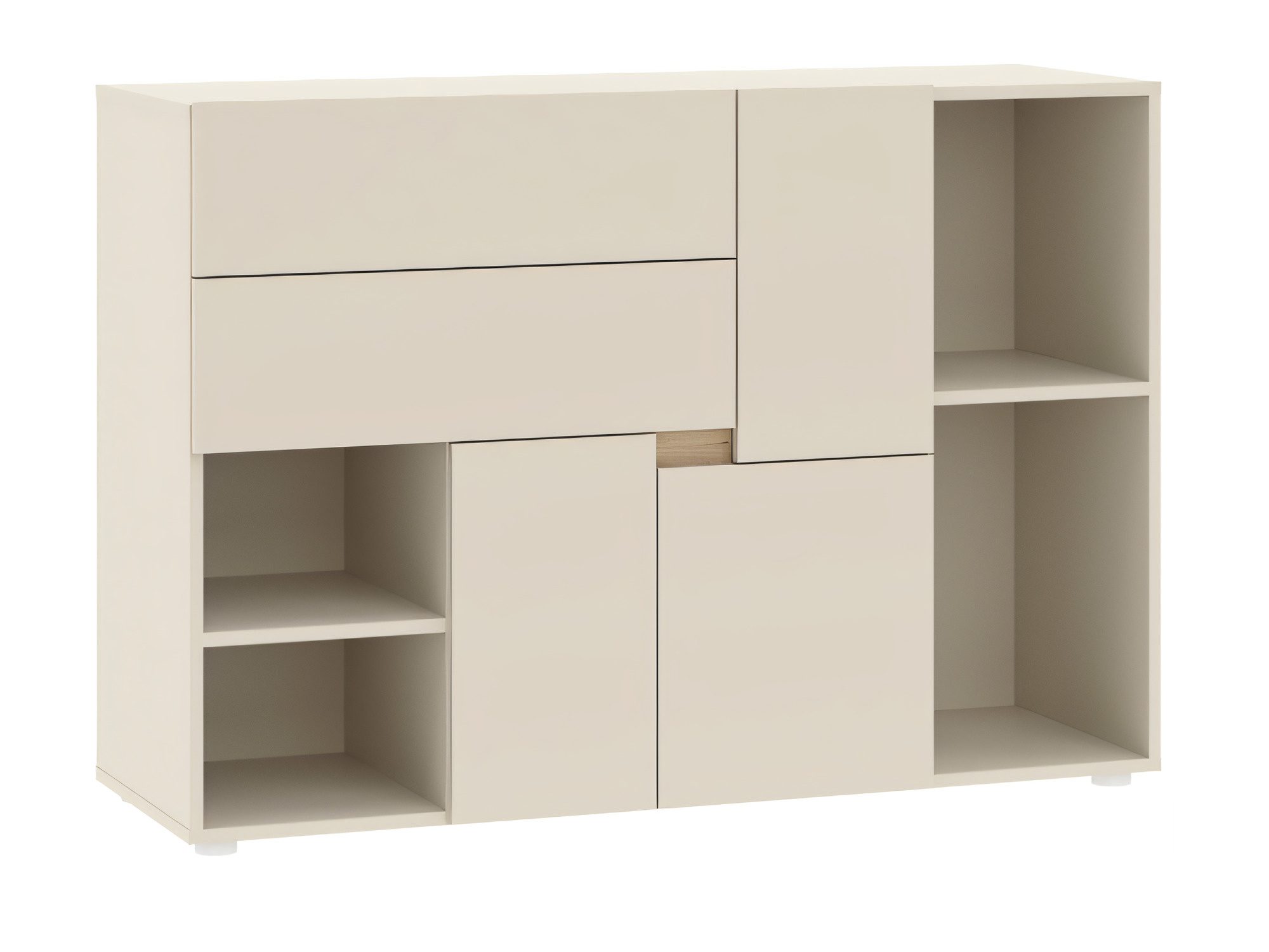 Komoda Lenzaro 120 cm kaszmir dąb