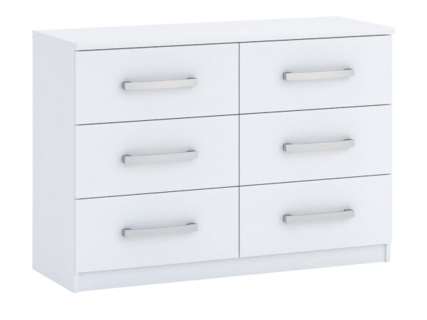 Komoda z 6 szufladami Morteno 112 cm