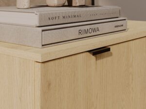 Miniaturka 10 - Komoda Selmario 107 cm w dekorze dąb Cremona – aranżacja wnętrza