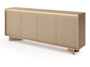 Miniaturka 2 - Komoda Talvio – widok pod kątem na boczną ściankę