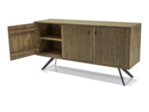 Miniaturka 2 - Komoda Valore z otwartymi lewymi drzwiczkami i półką wewnętrzną