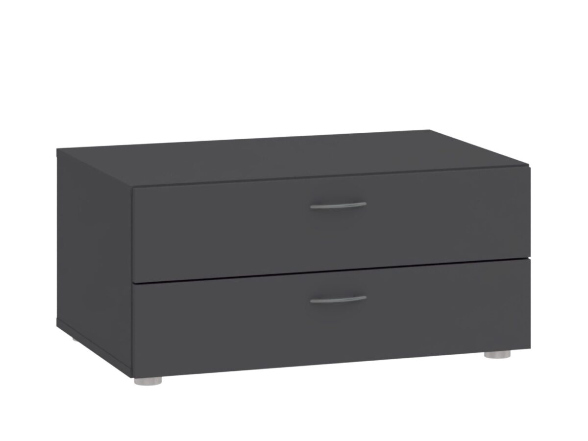 Komoda z 2 szufladami Veldaro 74 cm