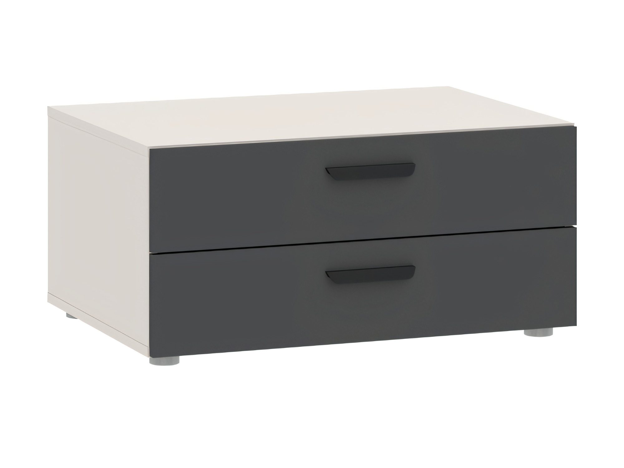 Komoda Veldaro Duo 74 cm kaszmir i antracyt