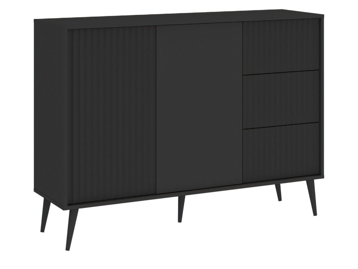 Komoda dwudrzwiowa z 3 szufladami Bellvoro 135 cm