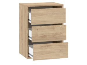 Miniaturka 6 - Kontenerek Breviano Hickory Jackson z trzema wysuniętymi szufladami