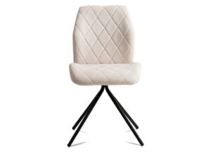 Miniaturka 2 - Krzesło tapicerowane Nexor 89 cm czarny stelaż – zdjęcie 3