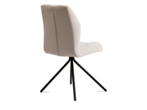 Miniaturka 5 - Krzesło tapicerowane Nexor 89 cm czarny stelaż – zdjęcie 6