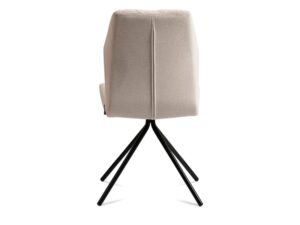 Miniaturka 6 - Krzesło tapicerowane Nexor 89 cm czarny stelaż – zdjęcie 7