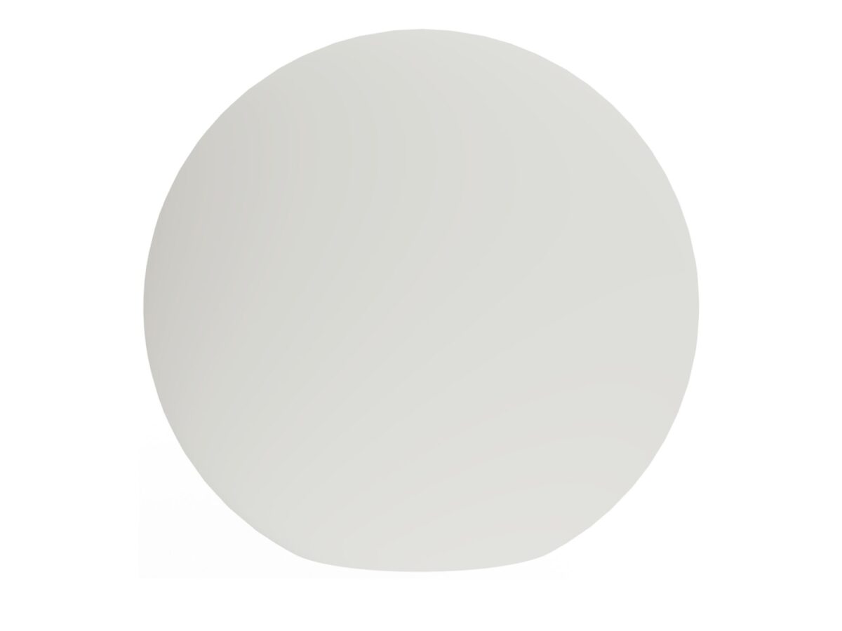 Kula ogrodowa E27 IP44 60 cm biała – lampa dekoracyjna