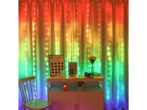 Miniaturka 4 - Efekt wielokolorowego oświetlenia za pomocą kurtyny LED RGB
