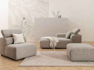 Miniaturka 3 - Pufa Vermaro w salonie z fotelami