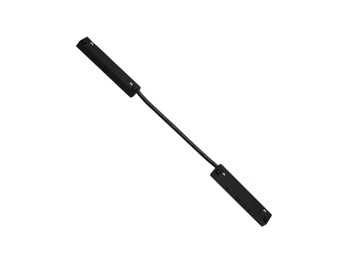 Łącznik narożny elastyczny magnetyczny 48 V 10 mm czarny 22 cm