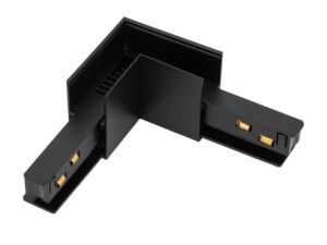 Miniaturka 3 - Magnetic Easy łącznik narożny L Flex czarny do szyny natynkowej, packshot na białym tle