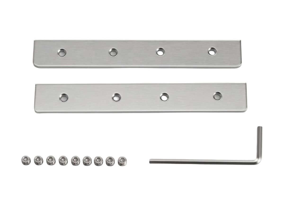 Łącznik metalowy do szyn magnetycznych 10 mm czarny