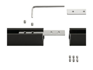 Miniaturka 1 - Czarny łącznik do magnetycznego systemu szynowego 10 mm w drugim ujęciu