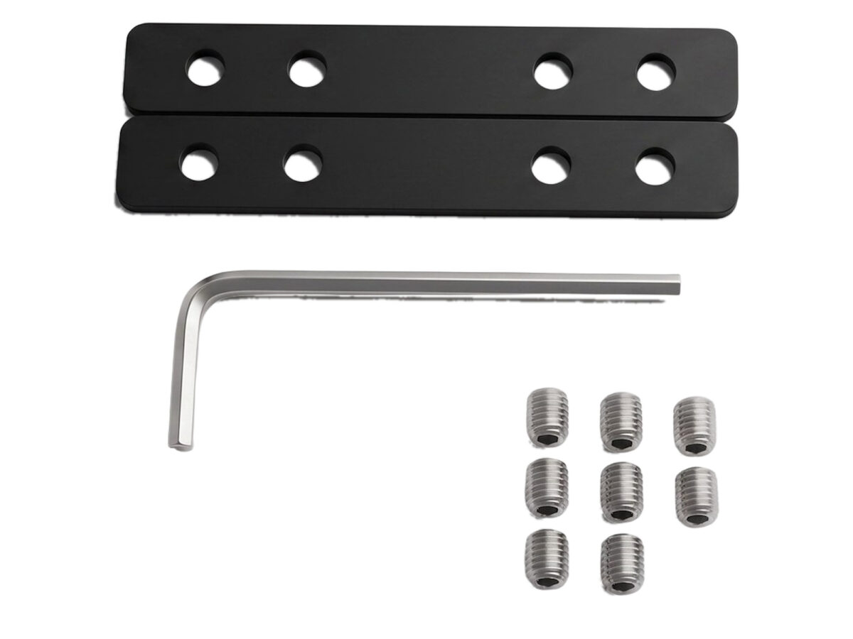 Łącznik metalowy do szyn magnetycznych Magnetic Track 5 mm czarny