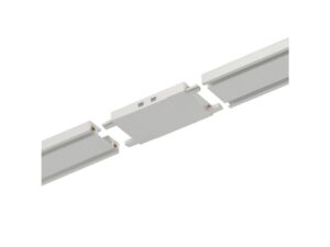 Miniaturka 4 - Biały łącznik prosty między dwiema szynami magnetycznymi